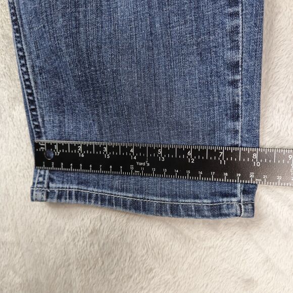 Lane Bryant Jeans Womens 20R Distressed Straight Leg High Rise Stretch Denim - Picture 11 of 11